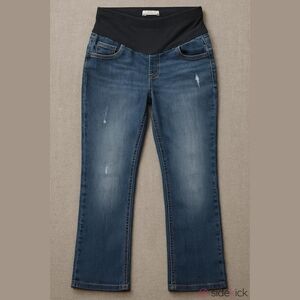 Paris Blues Blue Ankle Cropped Jeans​​